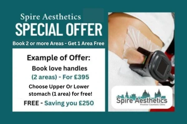 Fat Freezing Promotion Stevenage Ware from Spire Aesthetics - Book Today!
