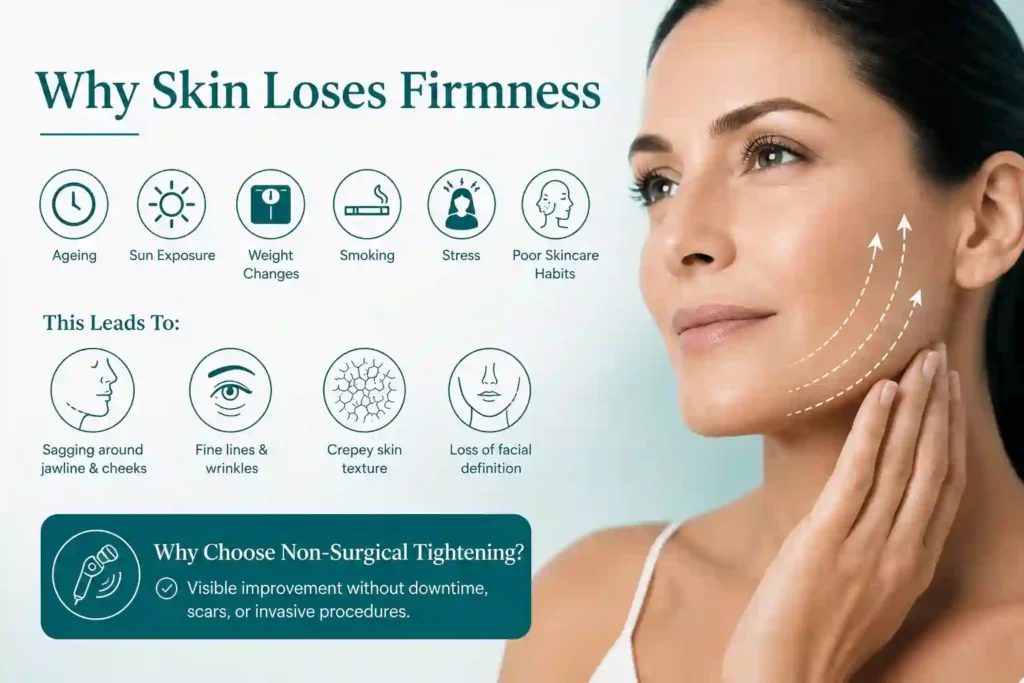 What Makes Skin Lose Firmness and Why Do People Seek Non-Surgical Tightening Stevenage Ware?